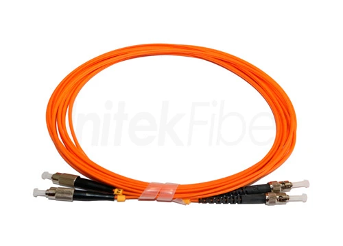 fiber optical patchcord fc st duplex multimode