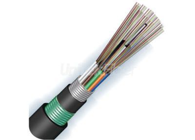 Outdoor Fiber Cable|GYTA53 Optic Cable 48 core G652D Double Armored and Double Sheathed Jacket PE