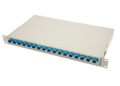 19 inch Fixed Terminal Box UF-FJ-CL-1U Fiber Optic Patch Panel 12 cores 24 cores