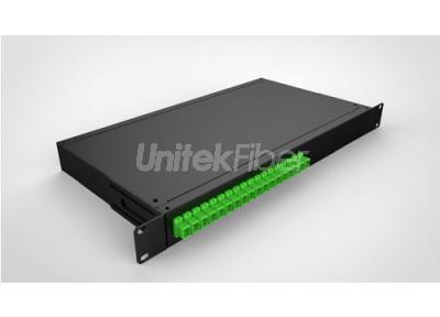 19 inch Fixed Terminal Box UF-FJ-CL-1U Fiber Optic Patch Panel 12 cores 24 cores