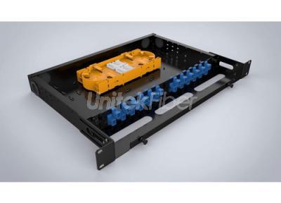 Fiber Optic Patch Panel UF-FR-CLD-1U Fixed Type Rack Mounted Optical Terminal Box