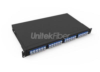 1U 19 inch Fixed Type Jack Mounted MPO & MTP Fiber Optic Patch Panel 96 Cores