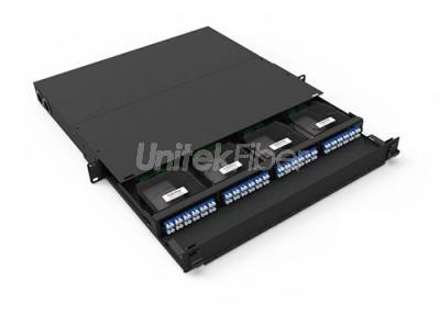 Sliding Type MPO & MTP Fiber Optical Patch Panel 96 Cores for Cabling Constructions.