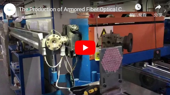 The Production of Armored Fiber Optical Cable