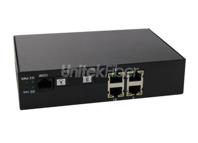 Network OEM Ethernet Fiber Switch 4 Ports with 2x1000m Fiber Optical interface