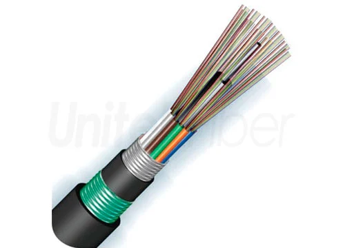Câble à fibre optique souterrain blindé GYTS OS2 FIBER 72 Core