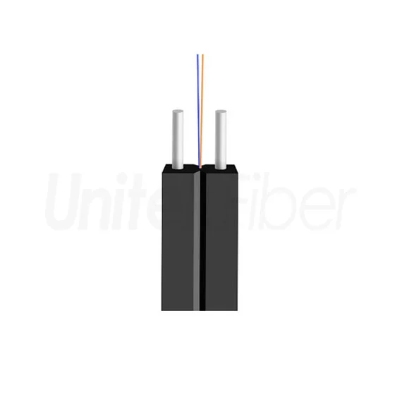 Best Indoor Fiber Optic Cable FTTH Drop GJXH SM 1 2 4 6 core