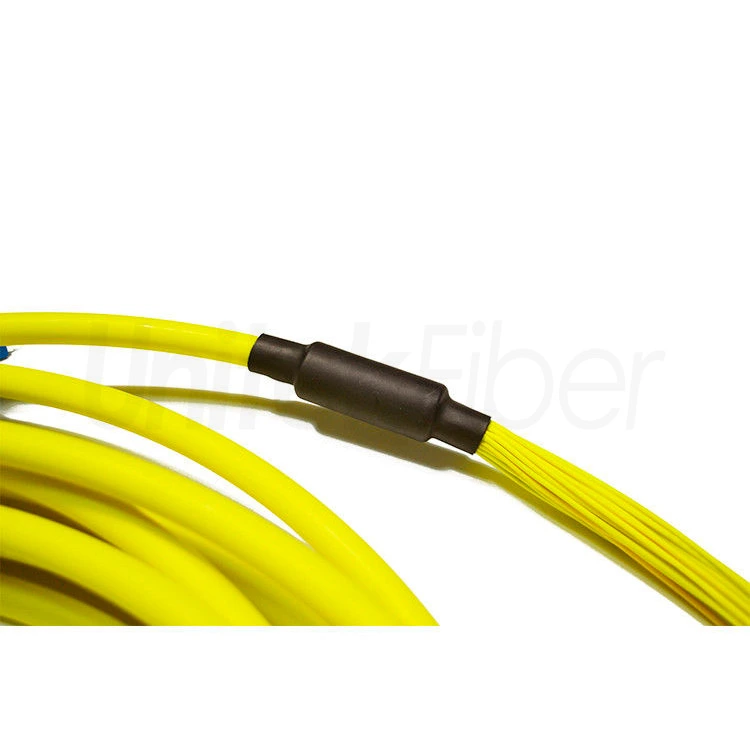 sc to sc breakout fiber optical patch cord 32 48cores corning g657a1 ofnr bulk fiber optic cables 2