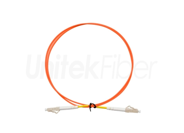 Fiber Optic Patch Cord LCPC to LCPC Multimode Simplex G657A1 G657A2 Corning Fiber 2.0mm PVC