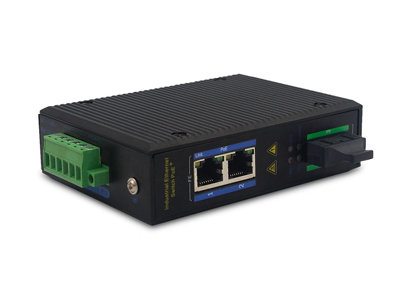  SFP Ethernet Fiber Switch 2 Optical Port 8 Electrical Port Up  to 120km RJ45 Port Plug and Play SFP Fiber Media Switch 100‑240V SFP  Network Switch (US Plug) : Electronics