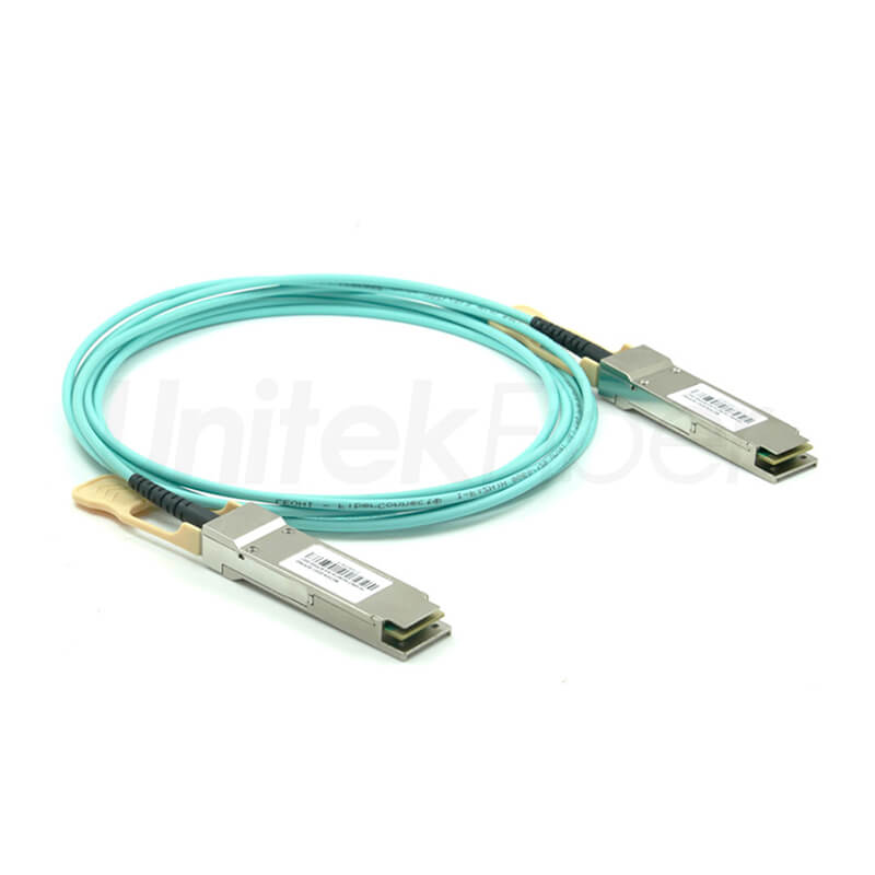  Active Optical Cable|High Speed AOC Cable 100G QSFP28 Optic Transceiver Module OM3