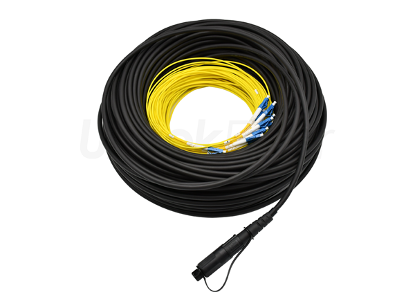 Fiber Optic Patch Cable|FTTA SuperTap LC-MPO/MTP Waterproof Outdoor Fiber Patch Cord SM OFNR