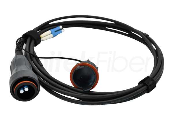 Fiber Optic Patch Cable|FTTA Waterproof FullAXS DLC-DLC SM G657A1 5.0MM Outdoor Fiber Patch Cord