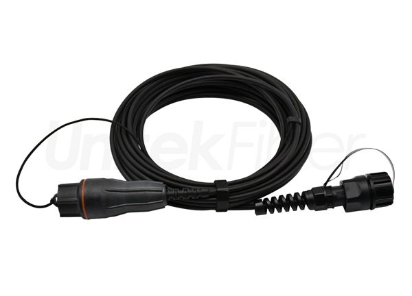 Fiber Optic Patch Cable|FTTA Waterproof FullAXS DLC-ODVA DLC IP67 7.0mm Outdoor Fiber Patch Cord