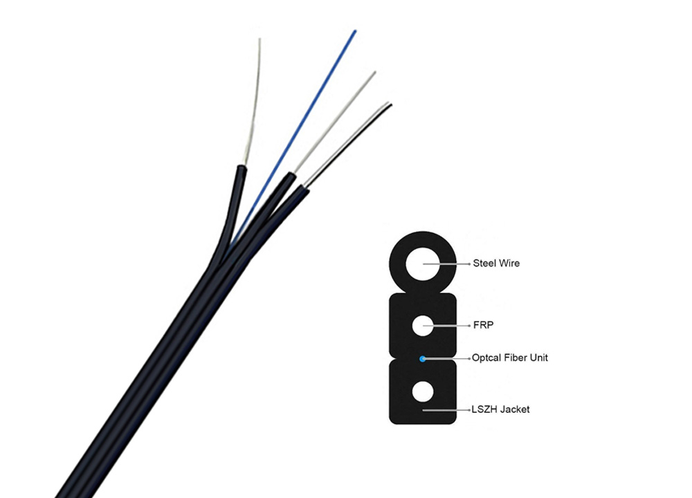 FTTH Drop Fiber Optic Cable