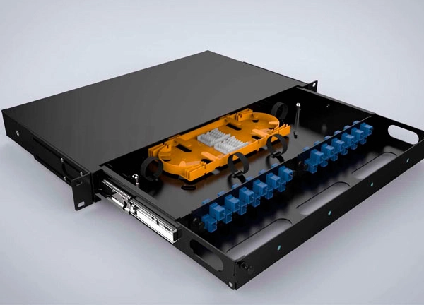 Rack Mounted Fiber Optic Patch Panel