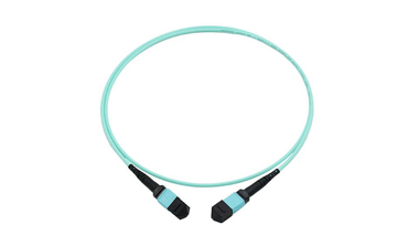 Data Center Cabling MTP MPO Fiber Optical Jumper OM3 12 Fibers Type C