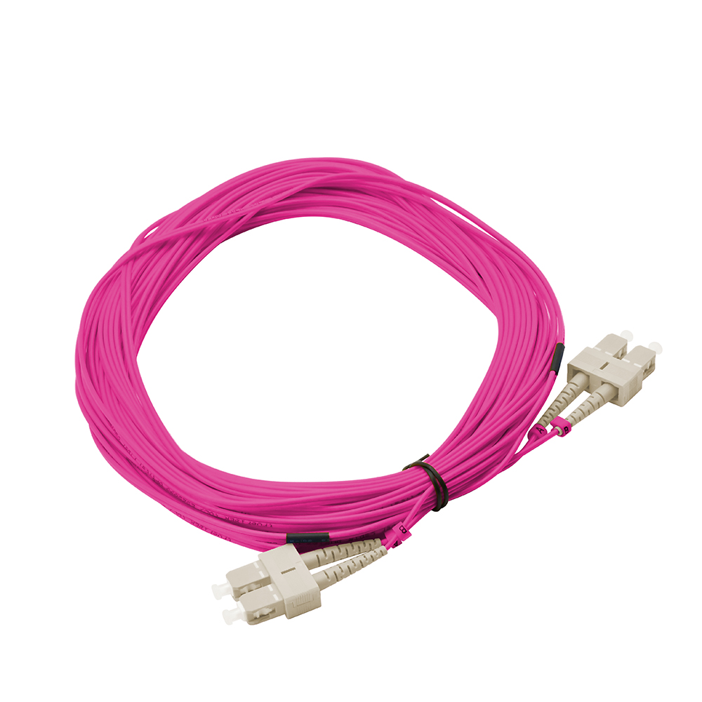 fiber optic patch cord multimode duplex