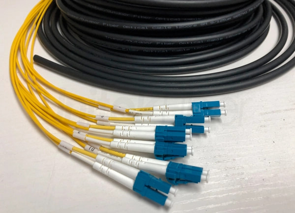 non armored indoor outdoor fiber optic patch cord