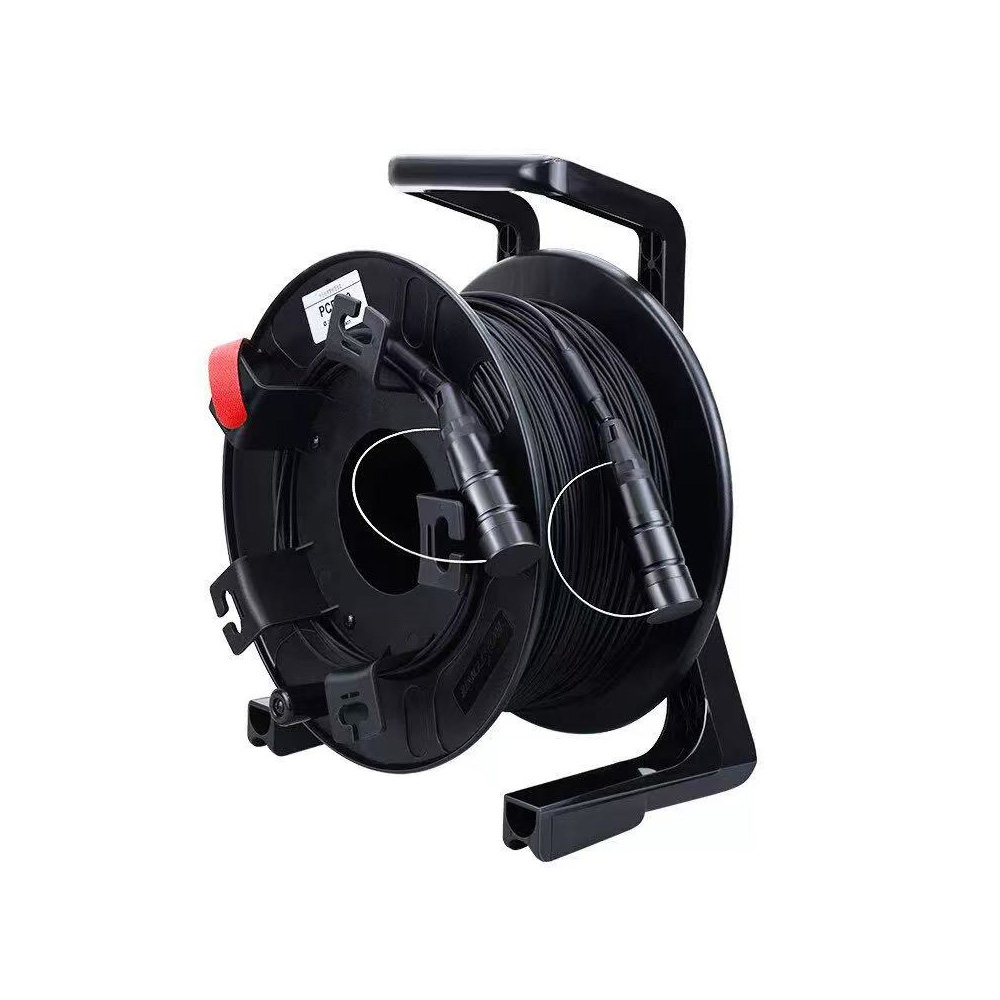 Fiber Optical Cable Reel|Portable Easy Grip Handles Signal Line 300M-700M Metal Fiber Optical Cable Reel