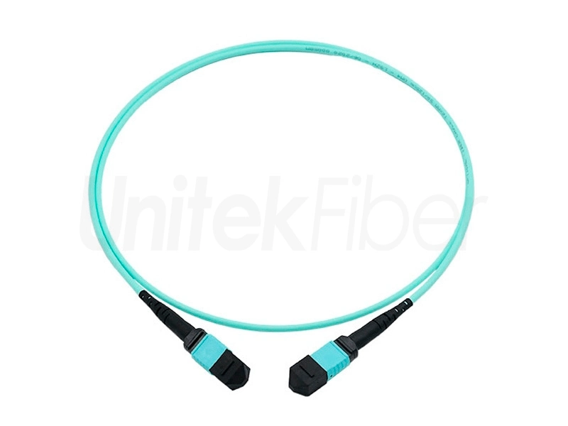 MTP MPO Fiber Cable| 8F 12F Fiber Optic Patch Cable Multimode OM3 1M 3M LSZH